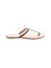 Old Navy Tan Flip Flops Size 6 - photo 1