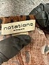 Notations Print Brown Casual Skirt Size 1X - photo 4