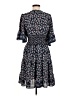 Max Studio 100% Polyester Floral Blue Casual Dress Size M - photo 2