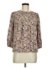 Gap 100% Rayon Floral Pink 3/4 Sleeve Blouse Size M - photo 1