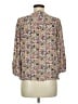 Gap 100% Rayon Floral Pink 3/4 Sleeve Blouse Size M - photo 2
