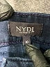NYDJ Solid Blue Jeans Size 10 - photo 7