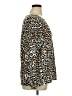 Chico's Animal Print Brown Long Sleeve Blouse Size XL (3) - photo 4