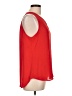 Violet & Claire 100% Polyester Red Sleeveless Blouse Size L - photo 4