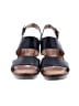 Born 100% Leather Black Wedges Size 8 1/2 - photo 2