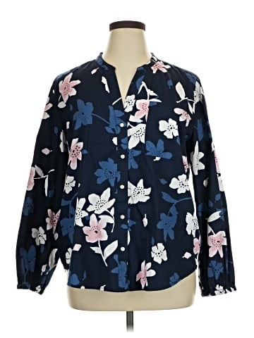 Free Assembly Long Sleeve Blouse (view 1)