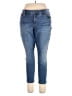 SLINK Jeans Solid Blue Jeans Size 16 - photo 1