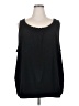 Maggie Barnes Black Sleeveless Blouse Size 3X - photo 1