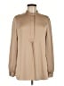 Anne Klein Tan Long Sleeve Blouse Size M - photo 1