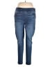 Democracy Solid Blue Jeans Size 16 - photo 1