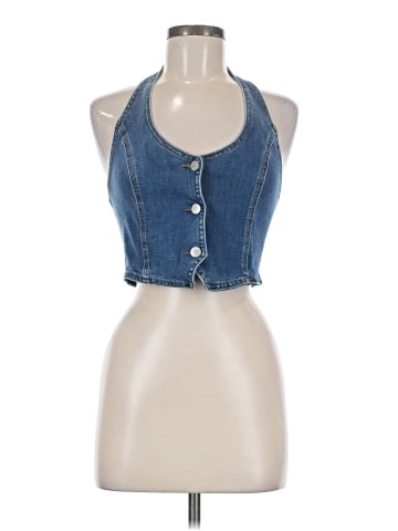RSQ Sleeveless Button-Down Shirt (view 1)