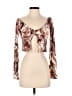 Bailey Rose Brown 3/4 Sleeve Top Size M - photo 1