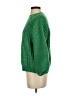 Lili Sidonio Molly Bracken Solid Green Pullover Sweater Size S - photo 5