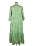 Unbranded 100% Polyester Green Casual Dress Size XXL - photo 2