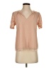One September Pink Short Sleeve Blouse Size XS - photo 1