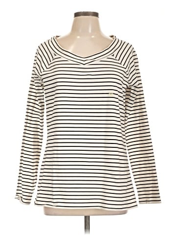 Ann Taylor LOFT Long Sleeve T-Shirt (view 1)