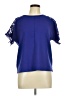 Worthington Blue Short Sleeve Blouse Size M - photo 1