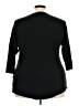 Worthington 100% Acrylic Black 3/4 Sleeve Top Size XXL - photo 2