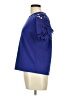 Worthington Blue Short Sleeve Blouse Size M - photo 5