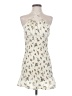 Et Clet Print Ivory Cocktail Dress Size S - photo 1