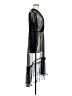 CAbi 100% Polyester Black Cocktail Dress Size M - photo 4