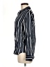 Everlane 100% Viscose Stripes Blue Long Sleeve Button-Down Shirt Size 6 - photo 5