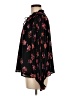 Vince Camuto 100% Polyester Floral Black Long Sleeve Blouse Size M - photo 5