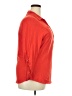 Studio Works 100% Cotton Red 3/4 Sleeve Button-Down Shirt Size 2X - photo 4