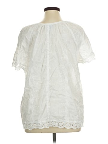 Liz & Me Short Sleeve Blouse (view 2)