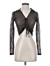 Bershka Black Long Sleeve Blouse Size S - photo 1