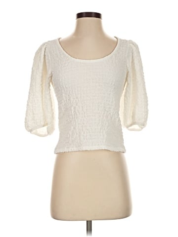 Maeve by Anthropologie 3/4 Sleeve Top (view 1)