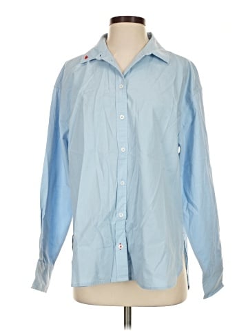 Sea La Vie Long Sleeve Button-Down Shirt (view 1)