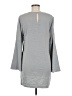 August 1 Eight 100% Polyester Solid Gray Casual Dress Size M - photo 2