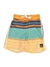 Assorted Brands Color Block Yellow Board Shorts Size 4 - photo 1