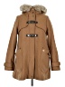 Trina Turk Brown Wool Coat Size 8 - photo 1