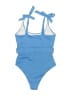 Assorted Brands Solid Blue One Piece Swimsuit Size L - photo 2