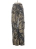 Shein 100% Cotton Print Gold Cargo Pants Size S (tall) - photo 1