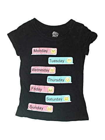 twirl Short Sleeve T-Shirt (view 1)