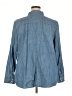 Talbots 100% Cotton Blue Long Sleeve Button-Down Shirt Size 3X - photo 2