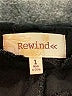 Rewind 100% Rayon Solid Black Casual Pants Size 1 - photo 7