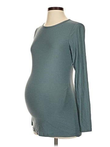 Beyond the Bump by Beyond Yoga Long Sleeve T-Shirt (view 1)