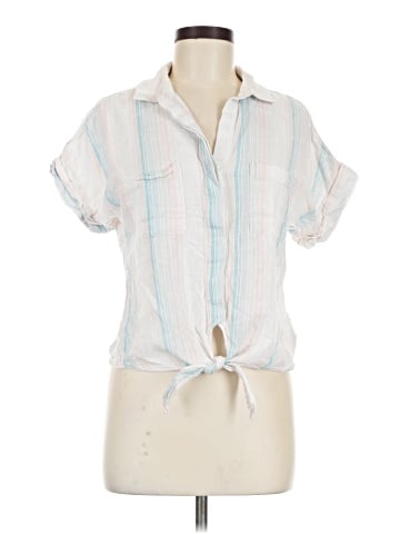 Cloth & Stone x Anthropologie Short Sleeve Blouse (view 1)