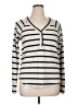 Chaser Ivory Long Sleeve Henley Size XL - photo 1