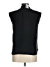 J.Crew 100% Viscose Black Sleeveless Button-Down Shirt Size 6 - photo 2