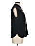 J.Crew 100% Viscose Black Sleeveless Button-Down Shirt Size 6 - photo 4