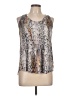 RACHEL Rachel Roy Silver Tank Top Size L - photo 1
