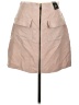 Atmosphere 100% Polyester Solid Tan Casual Skirt Size 6 - photo 1
