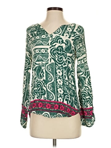 Renee C. Long Sleeve Blouse (view 1)