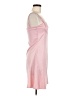 Unbranded Solid Pink Cocktail Dress Size M - photo 4