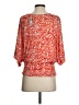 Pleione Orange Short Sleeve Blouse Size 00 - photo 2